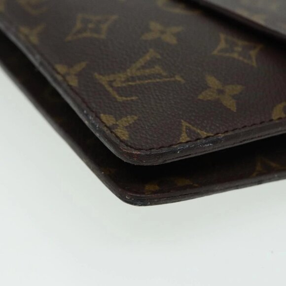 LOUIS VUITTON Monogram Double Rabat Shoulder Bag M51815 LV Auth 82141 - Picture 5 of 16